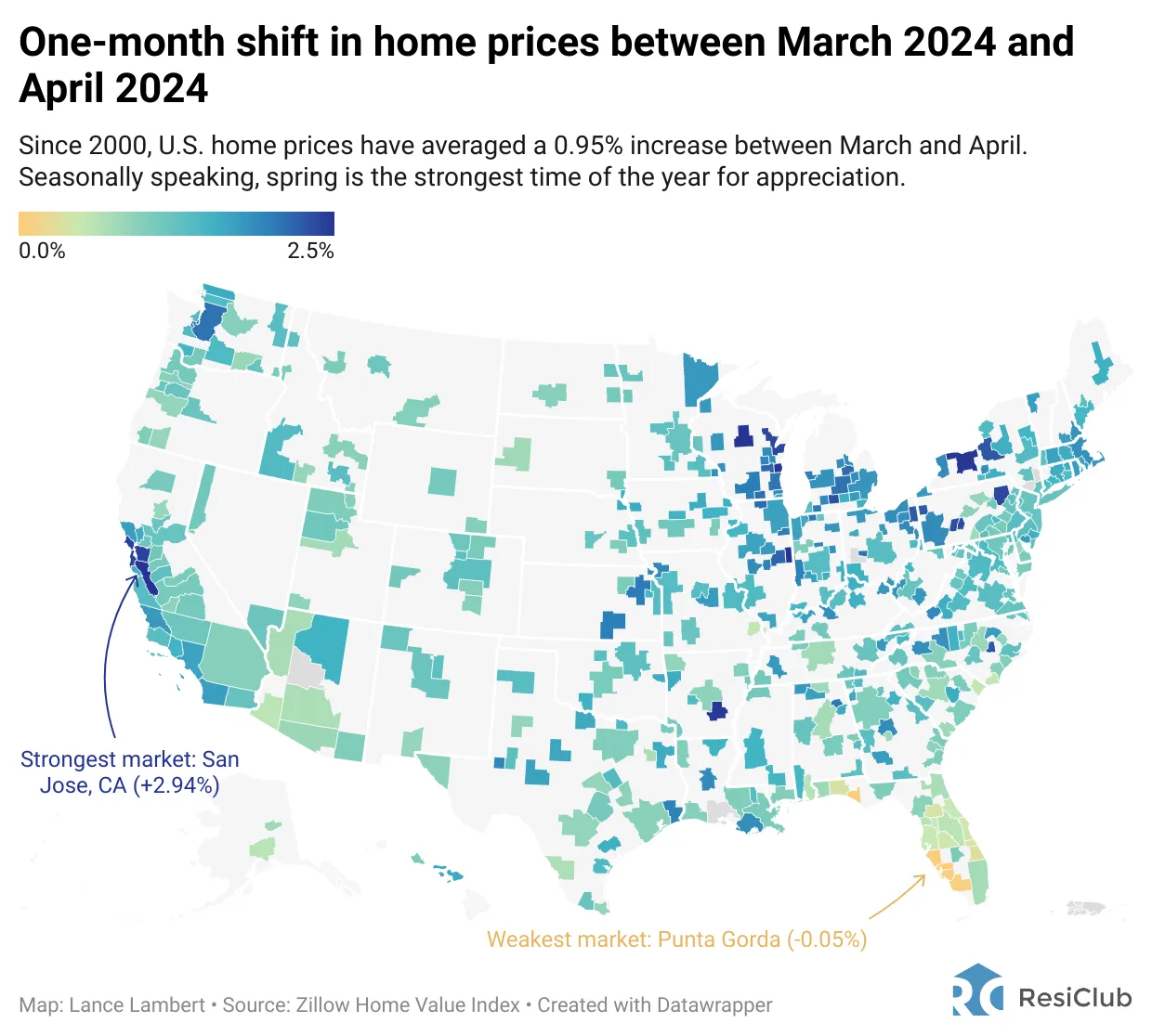 Shift In US Home Prices 2024 - FS newsletter May 19, 2024